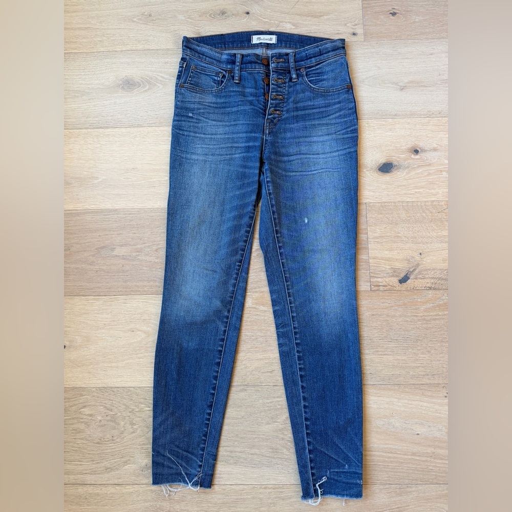 Madewell 9” High-Rise Skinny Jeans – Medium Wash | Size 28
